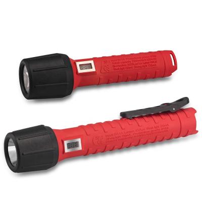 China Industrial Waterproof Rechargeable Torch Led Flashlight for sale