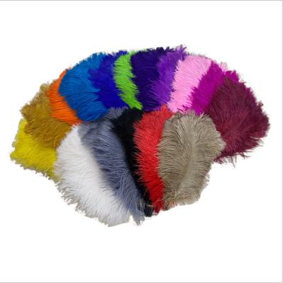 China Decorations 12-14 Inch (30-35 cm) 100 Pcs Assorted Colors Ostrich Feathers Feathers For Decoration for sale