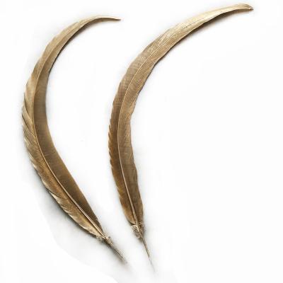 China Decorations Hot-selling Carnival Sprayed Feather Gold Silver Feather For Costumes for sale