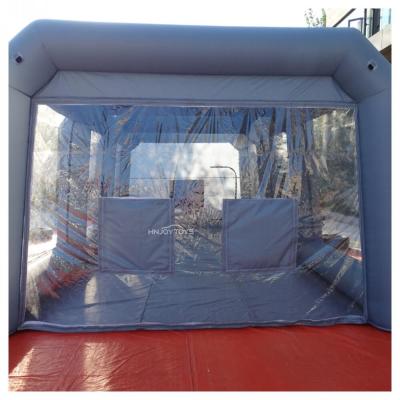 China PVC coated commercial grade nylon fabrics body paint hot selling part of buying wholesales inflatable auto paint automotive spray booth for sale with price for sale