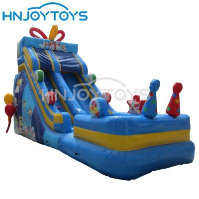 China PVC Happy Birthday Gift Inflatable Water Slide Candy Land Inflatable Bounce Candy Land Water Slide for sale