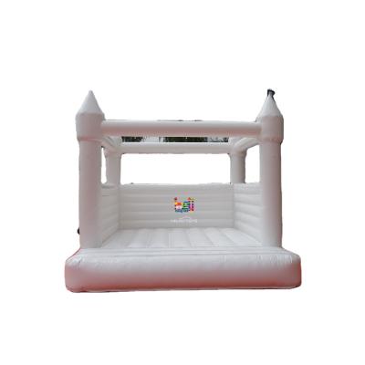 China Outdoor Sport Big Bounce House Jumping Castle For Kids And Adults White Jumping Castle For Kids for sale