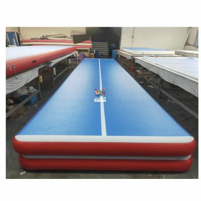 China Cheap Dwf Drop Inflatable Point Indoor Gymnastics Inflatable Sporting Goods Air Track Air Track For Sale for sale