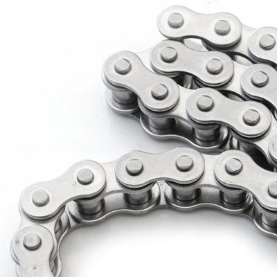 China Hot Selling Machinery Parts Precision Roller Chain Roller Chain 04B 05B 06B 08B 32B 48B 56B 64B 72B for sale