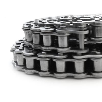 China Machinery Parts Good Quality Short Pitch Roller Chains B Series Duplex Pitch Chain Roller Chains A Series Simplex for sale