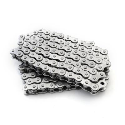 China Machinery Parts Precision Roller Chain A Series 415 Simplex Chain 420 428 428H 520 530 Roller Chain Motorcycle for sale