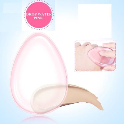 China Lady Face Transparent Silica Cosmetic Sheer Gel Face Sponge Gel SiliSponge Silicone Puff Silicone Puff Powder Puff for sale