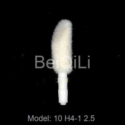 China Other H4-1flocked lip brush head, lip brush tip height 20mm diameter 2.5mm for sale