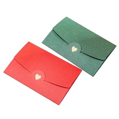 China Custom Printing China Invitation Paper Greeting Cards Blank Valentine's Day Card Envelope for sale