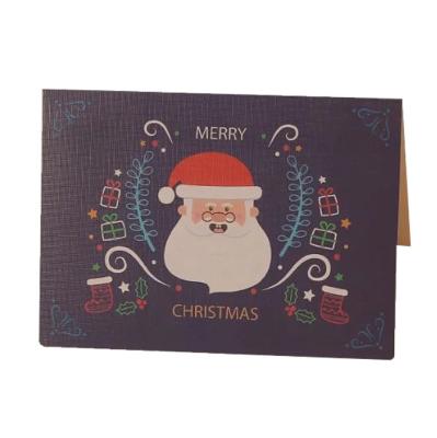 China China Manufacturer Wholesale Custom Printing Christmas Birthday Thanksgiving Paper Greeting Gift Certificates for sale