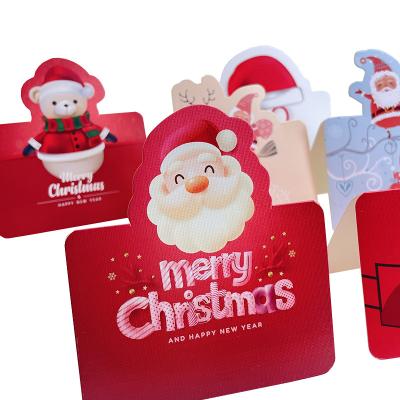 China Wholesale Custom Printing Lovely Cute Paper Christmas Kids Christmas Gift Certificates from China for Children for sale