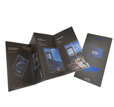 China paper & Custom Cardboard Offset Printing A5 Advertising Business Flyers Printing Supply A3 A4 Leaflet Booklet Brochure for sale