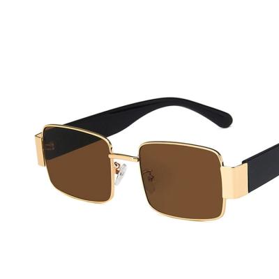 China 2022 New Retro Square Sunglasses Trend Women Yrangular Female Woman Custom Logo Sunglasses Adults Sunglass for sale