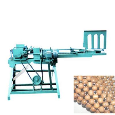 China Professinal Semi-automatic Wooden Bead Ball Making Machine Log Bead Making Machine for sale