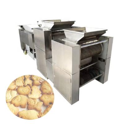 China Full Automatic And High Efficiency Easy Operation Cookies Making Machine Customlized Mold for sale