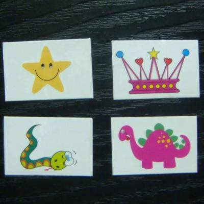 China Temporary Custom Christmas Tattoo Stickers Cartoon Party Stickers Temporary Waterproof Non-toxic Tattoo for Kids for sale