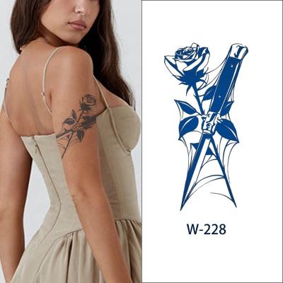 China Temporary Semi-permanent Tattoos Temporary Tattoo Long Lasting 15 Days Waterproof Tattoo Stickers  for Women and Men for sale