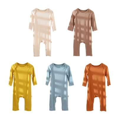 China Manufacturers Spring Solid Color Organic Infant Boy Custom Wholesale Soft And Comfy Cotton Newborn Baby Clothes for sale