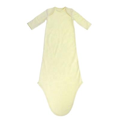 China And Comfortable Unisex 100% Organic Cotton Tied Baby Dress Newborn Dress Customized by Soft Wholesale for sale