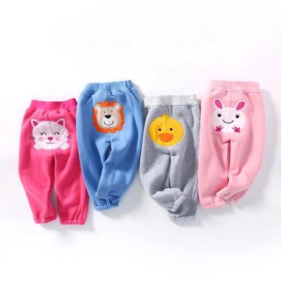 China Guangzhou wholesale custom shop anti-pilling baby winter warm long pants for sale