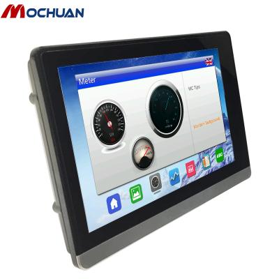 China Monitor 7inch PLC and hmi rs485 modbus rtu touch screen panel 7