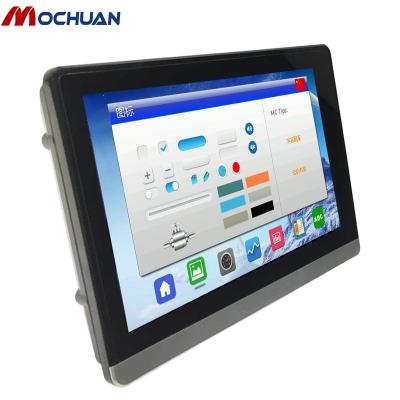 China low cost 7inch modbus tcphmi plc capacitive rs485 display 7