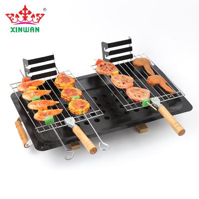 China Adjustable Size 3 in 1 Korean Smokeless BBQ Grill Smokeless BBQ Grill Smoker Charcoal Tabletop Grill for sale