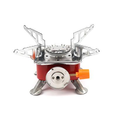 China Ultralight Portable Outdoor Camping Gas Stove Cooking Fireplace Bacpacker Camping Gas Stove Burner Camp Stove Hiking Picnic Backpacking Cooking Stove for sale