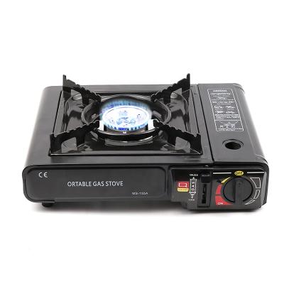 China Outdoor Camping Cooking 2021 Newest Portable Fireplace Butane Gas Stove Auto Ignition With Carrying Case MD-6189 for sale