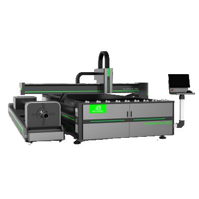 China 3000w plate pipe and tube metal programmable inline cnc cutting fiber laser machines for sale for sale