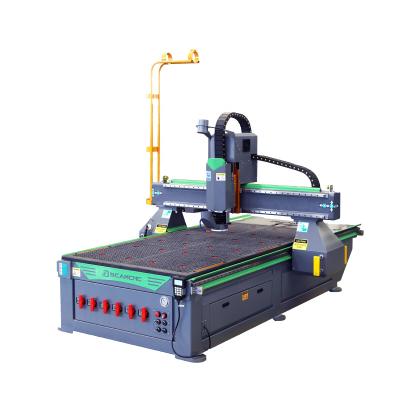 China Wood Acrylic PVC MDF Engraving Cutting Furniture Door Sign Making Manual 3 Axis CNC Wood Router Carving Machine With Good Price for sale