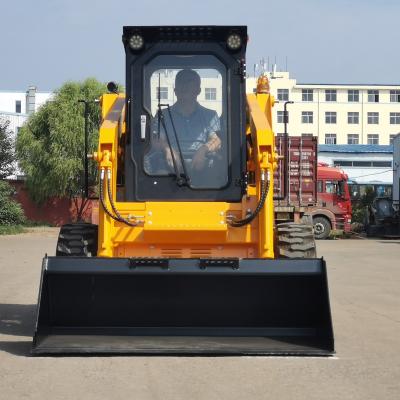 China Garment shops Tavol TLC45 hydraulic skid steer loader with multi tools for sale wheel loader factory price for sale