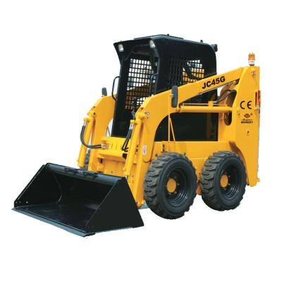 China Garment shops Tavol TLC45 factory export skid steer loader full-hydraulic earth drilling rig for skid-steer loader capacity 700kg for sale