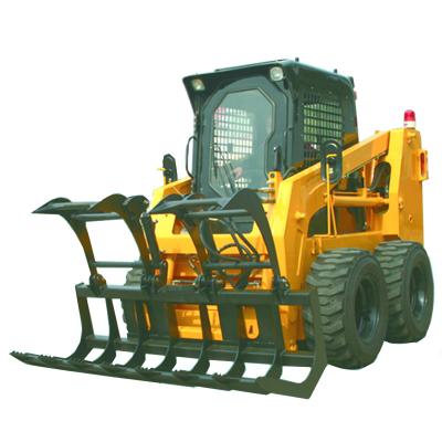 China Hotels Tavol Brand Low Price 40 Kw Skid Steer Charger With Grass Fork Accessories for sale