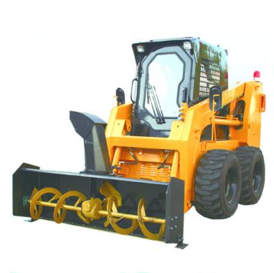 China Hotels Price Cheap Small Mini Skid Steer Loader For Sale With Spray Snow Machine for sale