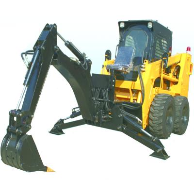 China China Hotel Skid Steer Wheel Tracked Mini 500kg 700kg 850kg 950kg Skid Steer Loaders Loader With Digger Attachment for sale