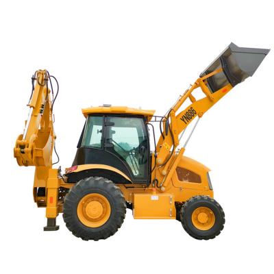 China Construction Material Shops Small Wheel Mini Excavator Backhoe Loader Digger 4X4 Backhoe Loader Backhoe Loader for sale