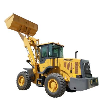 China Garment Shops TAVOL YN938G Construction Machinery Manufacturer Articulated Wheel Loader Price Made In China Wheel Loader 3 Ton 4 IN 1 for sale