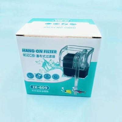 China New Amazon Viable Hot Selling Waterfall Hang On External Oxygen Pump Water Filter For Aquarium Fish Tank Dropshipping for sale