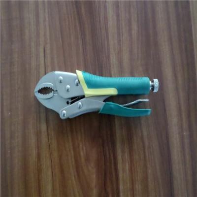 China Cutting Vise Handle High Quality Locking Pliers Long Nose Locking Pliers for sale