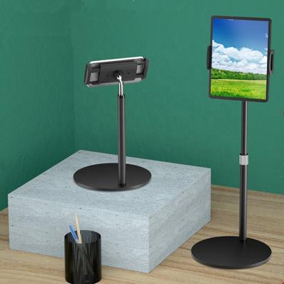 China 2021 Portable 360 ​​Degree Rotating Height Adjustable Mobile Phone Tablet PC Holder Desk Stand For iPad Pro 12.9 for sale