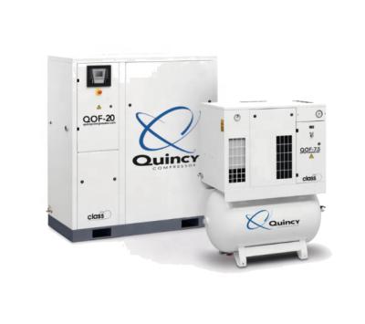 China Oil Free Lubricated Quincy Scroll Air - Compressors QOF 7.5HP Silent Scroll Air Compressor for sale