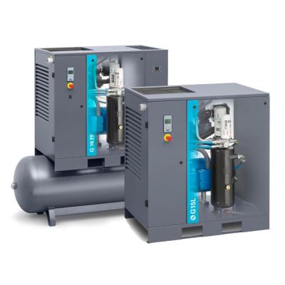 China Lubricated G18 Rotary Screw Air Compressor For Atlas Copco G4-90 Series Reliable Performance for sale