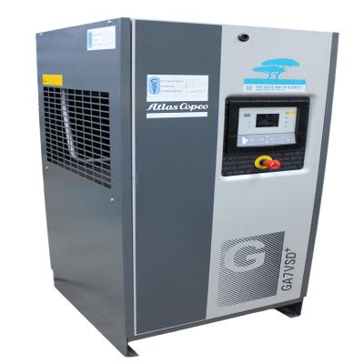 China GA7 VSD+ 10hp Power 5.5 Bar 12.5 Bar Atlas Copco Oil Lubricated Oil Injected Rotary Screw Compressors for sale