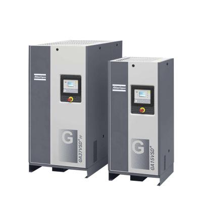 China GA15VSD+ Lubricated Variable Speed ​​Atlas Copco oil-injected rotary screw air compressor for sale