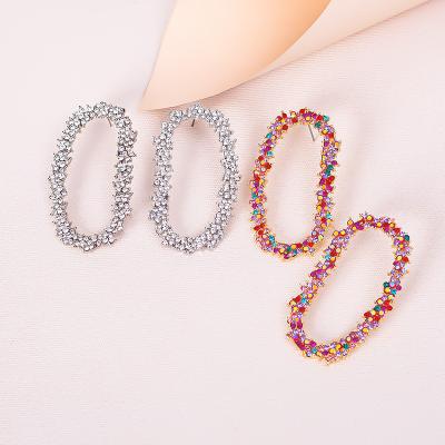 China Office/Career Fashion Colorful Abstract Dangle Earrings For Women Long Statement Drop Earrings Jewelry Earring Earrings for sale