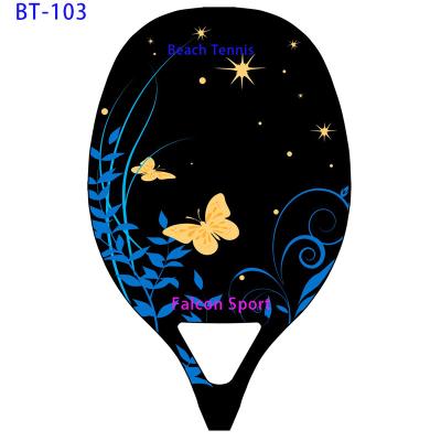 China 2022 Outdoor Sport High Quality Tennis Rackets Beach Tennis Racket Hot Outdoor Full Carbon for sale