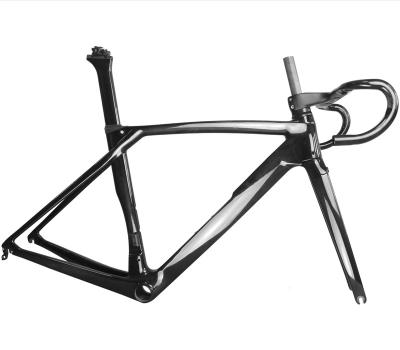 China Road Bikes Model Falco New Rim Brake Road Bike Frame, Full Carbon T800 Bicycle Frame, High Quality Carbon Frame for sale