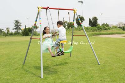 China Steel Tube Powder Coated Posts Metal Swing Set TYS-S04 for sale