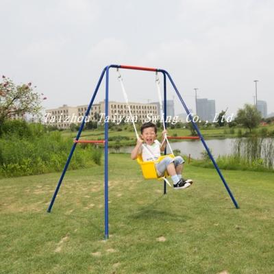 China Metal swing set for garden TYS-S08 for sale